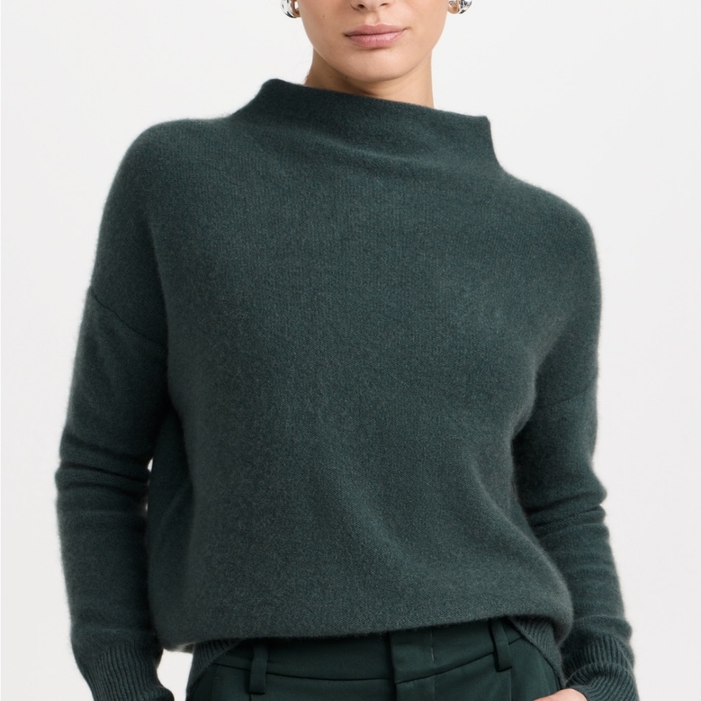 Vince Women's Charcoal Cowl Neck Sweater